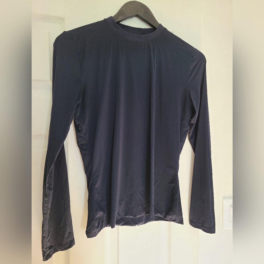 Sportmax Long Sleeve Top in Navy